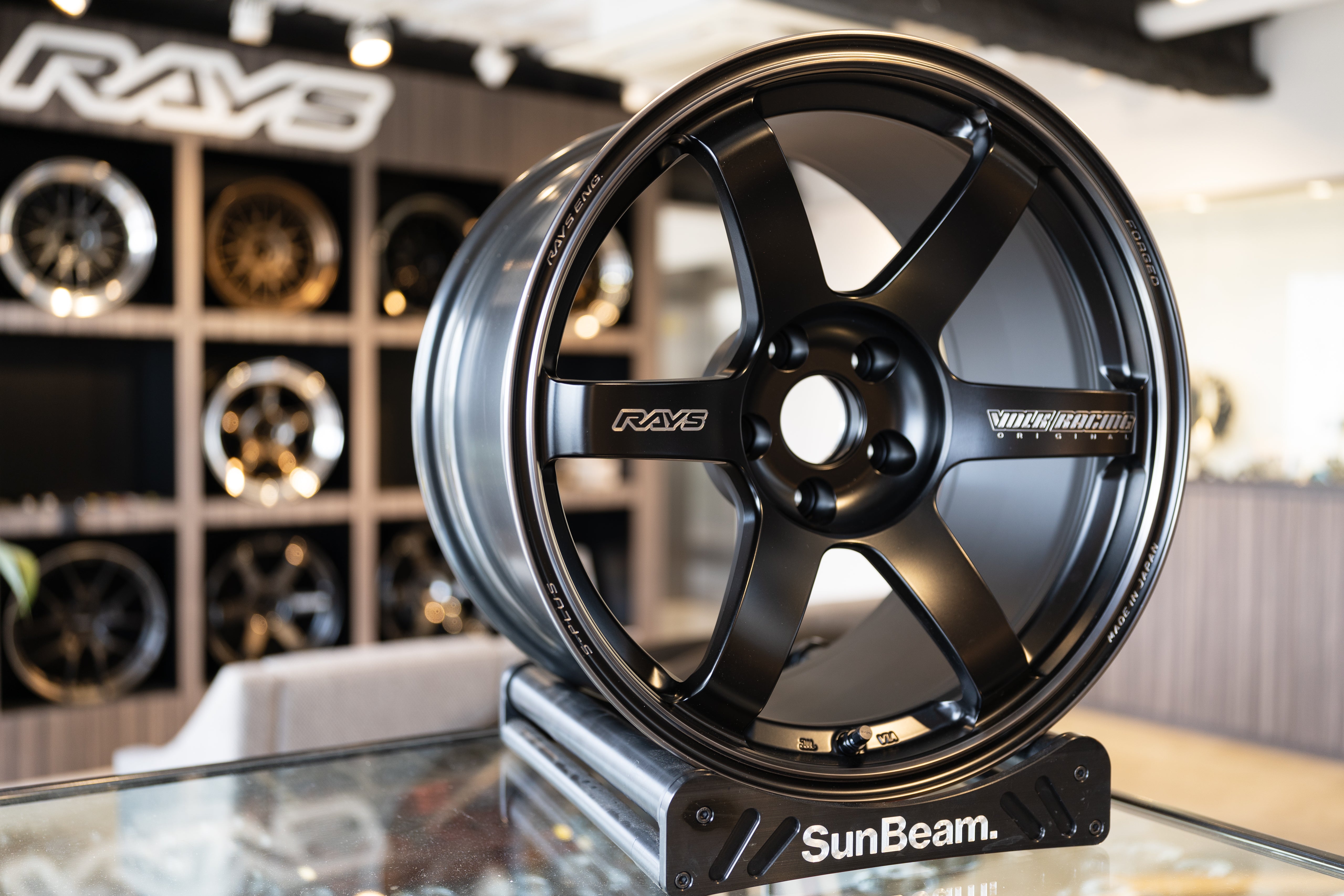 TE37SAGA S-Plus Black SHADOW LTD/Diamond Silver.SunBeam spec For ///M