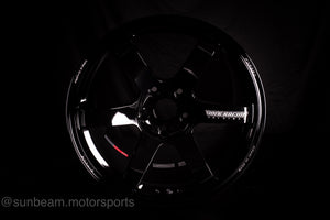 【Special fitment】VOLK RACING TE37 SAGA forBMW M3/M4 Gloss Black set of 4