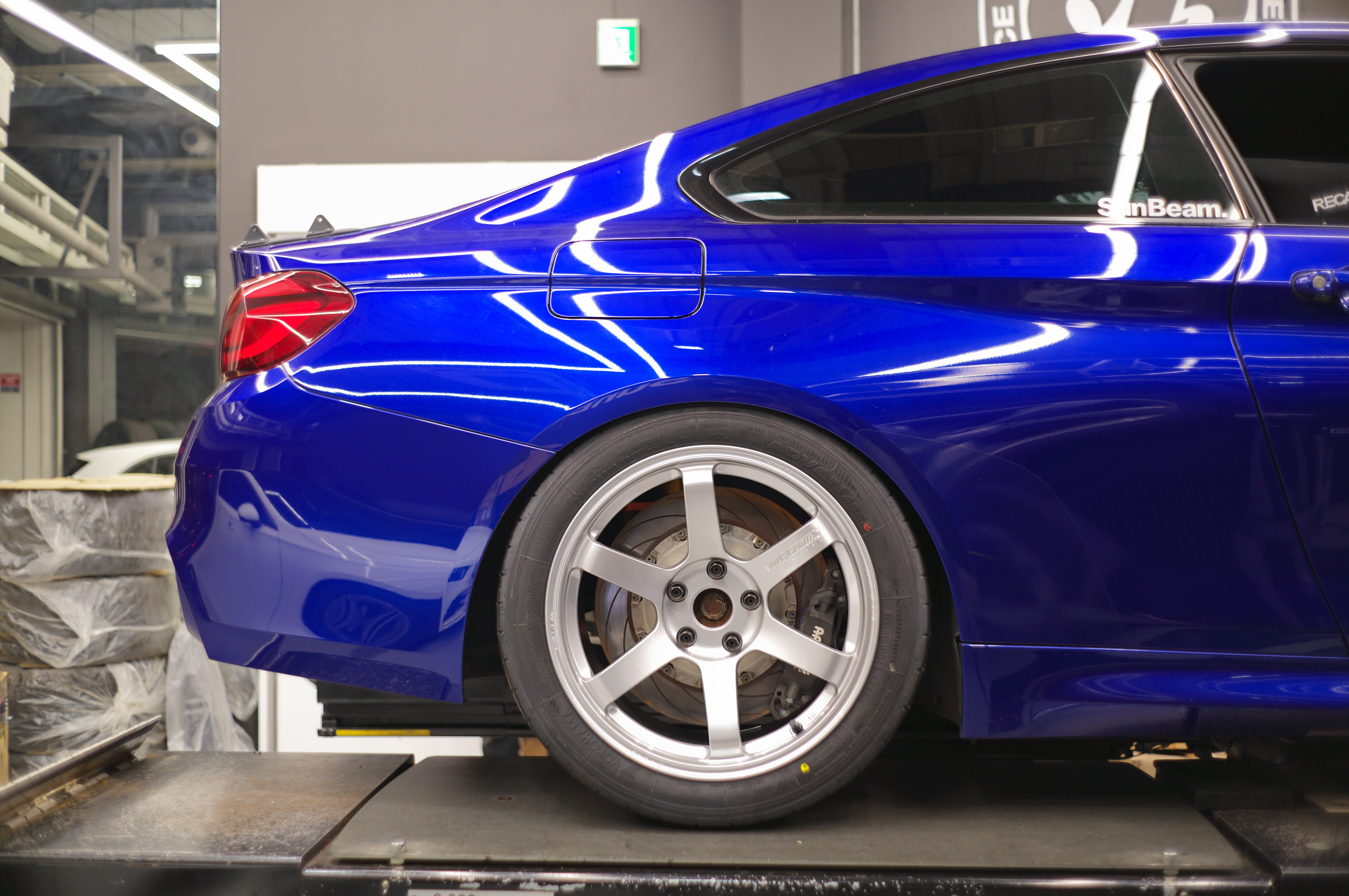 TE37SAGA S-Plus Black SHADOW LTD/Diamond Silver.SunBeam spec For ///M